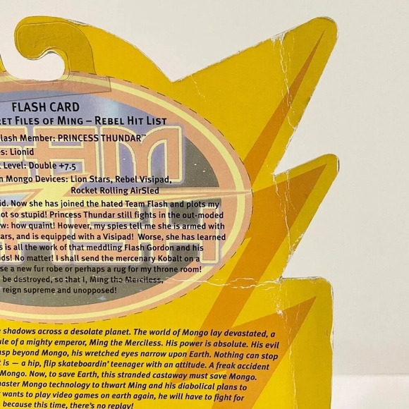 Vintage 1996 Playmates Flash Gordon Princess Thundra Action Figure Flaws - Picture 11 of 16